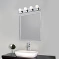 thumbnail image 6 of Design House 500892 4-Light Vanity Strip Light Contemporary Dimmable for Bathroom, Bedroom, Makeup Vanity, Polished Chrome, 6 of 8