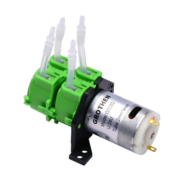 Labymos GROTHEN Peristaltic Pump Double Head DC 12V/24V Dosing Pump