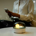 thumbnail image 4 of Moon & Sea LED Night Light with Bluetooth Speaker – Color Changing, Adjustable Brightness, 2 Lighting Modes, Type-C USB, Home Decor, Gift for Kids/Adults, 4 of 6