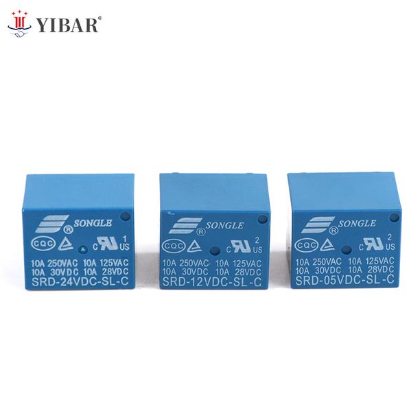 10pcs Relays DC 5V 12V 24V SRD - 250VAC 10A 5PIN Power RelaysC He Qiyong unisex