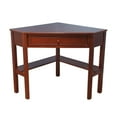 thumbnail image 2 of Corner Writing Desk with Pullout Drawer and Shelf, Various Finishes, 2 of 3