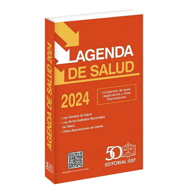 Libro Agenda De Salud 2024 Tapa Blanda, Autor Por Asignar, Editorial Ediciones Fiscales Isef