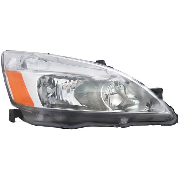 Right Headlight Assembly - Compatible with 2003 - 2007 Honda Accord 2004 2005 2006