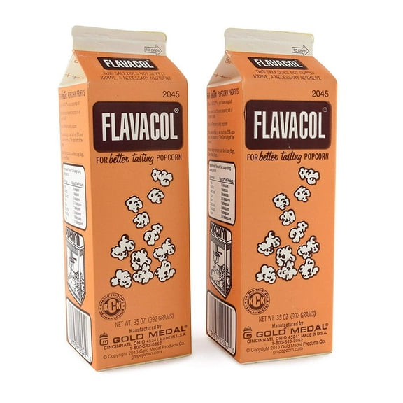 Gold Medal Products 2045 Flavacol Seasoning Popcorn Salt 35 OZ - PACK OF 6