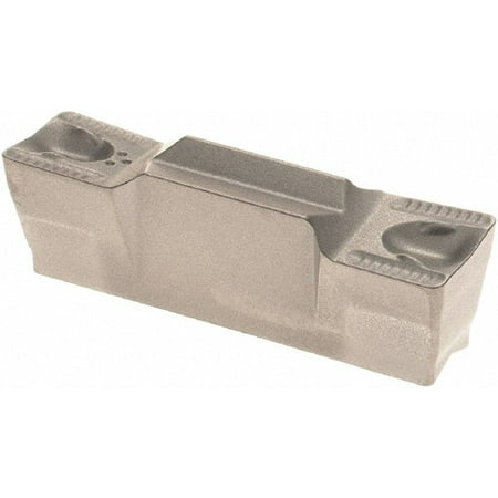

Iscar 5005GRIP Grade IC08 5mm Cutting Width Carbide Grooving Insert 3mm Max Depth of Cut Neutral 0.5mm Corner Radius Uncoated