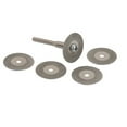 thumbnail image 3 of Rotary Diamond Cutting Discs with 1/8" Shank, 5 Pc., 3 of 3