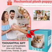 CYFW Robot Cat, My Realistic Robot Kitten, My Realistic Robot Pet, Electronic Interactive Stuffed Cat - Walking, Barking, Tail Wagging, Robot Cat for Kids