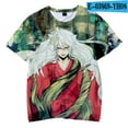 thumbnail image 4 of Inuyashas T-shirt Men Women Pullover Tees Casual Short Sleeve Crewneck Unisex Streetwear, 4 of 4