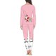 thumbnail image 4 of Conjunto de pijamas con diseño navideño para mujer, ropa de dormir de manga larga con temperamento, Jersey, conjunto de 2 piezas, Otoño e Invierno, 4 of 4