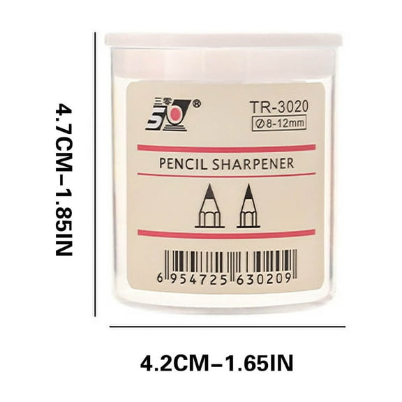 Pencil Sharpener Double Hole Pencil Sharpener Teens Circular Pencil Sharpener Triangular Pencil Portable Pencil Sharpener