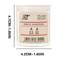 Pencil Sharpener Double Hole Pencil Sharpener Teens Circular Pencil Sharpener Triangular Pencil Portable Pencil Sharpener