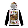 thumbnail image 3 of Sudadera con capucha con estampado 3D de naipes creativos para hombre, sudadera con estampado de póquer con personalidad, sudadera informal para primavera y otoño, 3 of 5