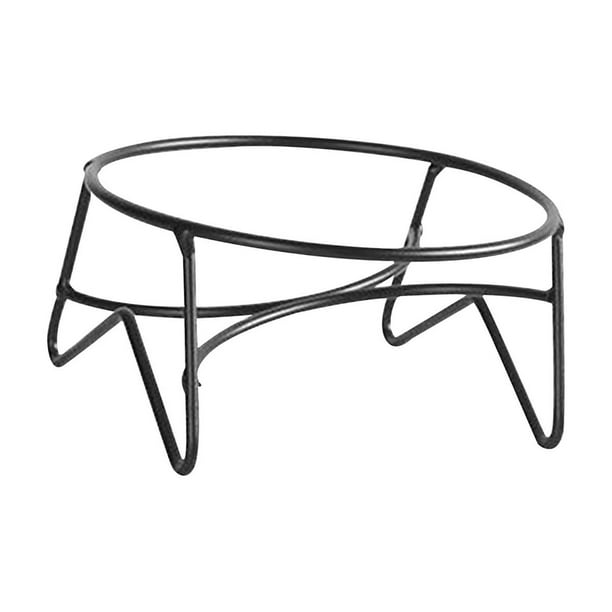 Cuencos elevados de metal con soporte para agua y comida, plato antideslizante para mascotas 125 cm x 6 cm individual