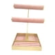 thumbnail image 5 of Soporte para presentación de joyería, organizador de joyas de terciopelo rosa para vestidor, hogar y dormitorio Estilo F, 5 of 8