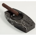 thumbnail image 2 of Bey-Berk International C306 Natural Marble Two Cigar Oval Ashtray, 2 of 2