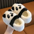 thumbnail image 2 of XXWXYD Baby Kids Plush Slippers Winter Warm Thick House Shoes Soft 𝖥oam Sole Non-Slip Closed Toe 𝖢ozy Indoor Fuzzy Toddler Slip-Ons, 2 of 8