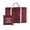 Red, variant on LAVA Foldable Travel Duffel Bag Waterproof Tote Carry On Luggage Bag Lightweight Weekender Overnight Bags Airlines Personal item Sports Gym Bag Red