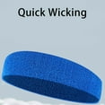 thumbnail image 4 of AUQ Headbands for Men,Breathable Headband,Elastic Mens Headband,8-Pack, 4 of 5