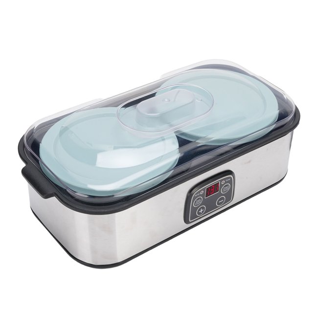 Electric Yogurt Maker, 2L Capacity, Automatic Temperature Control, Easy Stainless Steel, Experiment with Jams & Ice Creams, Suitable for Home Use, Commercial