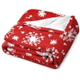 thumbnail image 3 of Christmas Throw Holiday Blanket-for Couch Or Sofa Christmas Soft Cozy Winter Throw Lightweight Blanket60 x80, 3 of 5