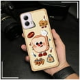 thumbnail image 2 of KBS-Phone Case For MOTO G Power 5G 2024, Anti-knock Silicone Anti-dust Full wrap Back Cover Cartoon Waterproof Fashion Design Protective TPU Durable Soft case Shockproof Graffiti Cute, 2 of 9