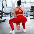 thumbnail image 3 of 26"Neon Red yoga leggings,XL, 3 of 6
