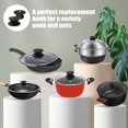 thumbnail image 4 of Baomifa-bouton de Remplacement pour Couvercle de Casserole en Silicone Universel, Poignées de Maintien Résistantes à la Chaleur, Bouton Antidérapant Doux pour Mijoteuses, Poêles et Ustensiles de Cuisine (2 Pack Noir), 4 of 4