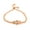 Pink, variant on 925 Sterling Silver White CZ Hamsa Evil Eye Womens Link Chain Bracelet