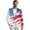 American Flag, variant on Chririnla Racing Horse Print Mens Casual Suit Blazer Lightweight American Flag Sport Coats Business Suit Jacket for Kentucky Derby Party