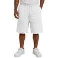 thumbnail image 4 of VV AVEORS Men'S Wide Leg Bermuda Shorts Casual Knee Length Baggy Shorts Oversized Y2K Casual Athletic Short With Pockets White L, 4 of 6