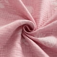 thumbnail image 5 of Ntbay 3 Layer Toddler Blanket, Muslin Cotton Jacquard Bed Blankets, Lightweight Thermal Baby Blanket, Super Soft and Warm Crib Blanket for All Seasons, Decoration Gift, 30"x40", Pink Pineapple, 5 of 5