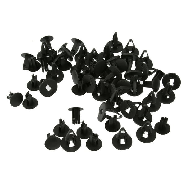Sujetadores de remache de alfiler de plástico para carrocería de coche Surtido de clips de moldura Cola Clips tipo empuje