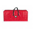 thumbnail image 2 of Christmas Tree Storage Bag 1 Pcs - Fits Up to 4ft Artificial Xmas Trees, Heavy-Duty Xmas Holiday Decor Organizer Duffel with Reinforced Handles, Dual Zippers, Tear-Proof Material,Red, 2 of 4