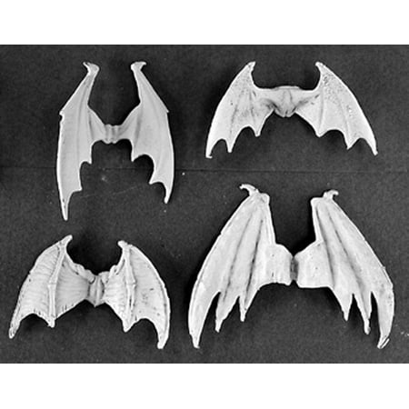 Reaper Miniatures Demonic Wings (4 Pieces) #03182 Dark Heaven Unpainted (X Wing Miniatures Best Ship)
