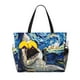 thumbnail image 1 of Fotbe Vintage Starry Sky Shark Bolsa de Viaje para Playa - Resistente al Agua, Bolsa Tote de Gran Capacidad y Ligera con 7 Bolsillos para Mujeres y Hombres, 1 of 7