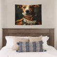thumbnail image 4 of Kdxio Modern Cute Dog Wall Hanging Tapestries Banner For Bedroom College Dorm Home Living Room Party Decor 29X37 In, 4 of 8