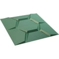 thumbnail image 6 of Ekena Millwork 19 5/8"W x 19 5/8"H Colony EnduraWall Decorative 3D Wall Panel, Universal Pearl Metallic Sea Mist (12-Pack for 32.04 Sq. Ft.), 6 of 6