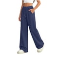 thumbnail image 5 of Asxite Toddler Casual Loose Sweatpants Winter Pants Solid Elastic Waist Side Pockets 5-14 Y, 5 of 7