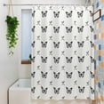 thumbnail image 3 of Black Spring Butterfly Shower Curtain Set, Waterproof Shower Curtains for Bathroom, Bow Knot Washable Fabric Cloth Bath Curtain for Bathtub Decoration with Hooks 66x72 Inches, 3 of 9