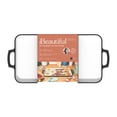 thumbnail image 7 of Beautiful 18-Inch Cast Enamel Griddle Pan, Black Sesame by Drew Barrymore, 7 of 7