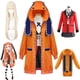thumbnail image 2 of Disfraz de Anime Kakegurui Yomotsuki Runa, Sudadera con capucha amarilla, abrigo, chaqueta, uniforme escolar informal, ropa de Carnaval de Halloween, 2 of 4