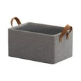 thumbnail image 3 of Closet Organizers and Storage On Clearance Closet Organizer Bin Foldable Storage Basket With Steel Frame Support Closet Storage Bin Cloth Storage Bin With Handles Cloth Storage Bins, 3 of 9
