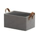 thumbnail image 3 of Cesta organizadora de armario, soporte de acero, cesta de almacenamiento plegable, caja de tela con asas, gran capacidad, portátil, estructura metálica, para dormitorio,Wsvlmg, 3 of 9