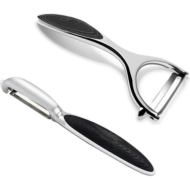 2PCS Peeler Set, Premium Stainless Steel Peelers, Fruit and Vegetable Peeler, The Latest Upgraded Peeler with Ergonomic