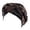 Brown, variant on DFEK -Tied Ethnic Hair Braid Wrap Headwear Cover Hat for Women and Girls Baseball Cap Coffee One Size