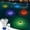 Multicolor A, variant on Diamond-Shaped Solar Floating Pool Light, 4.13"x2.76" RGB Color Changing Projection LED Light, IP68 Waterproof Light Sensor Lamp for Swimming Pool, Pond, Bathtub & Garden Decor