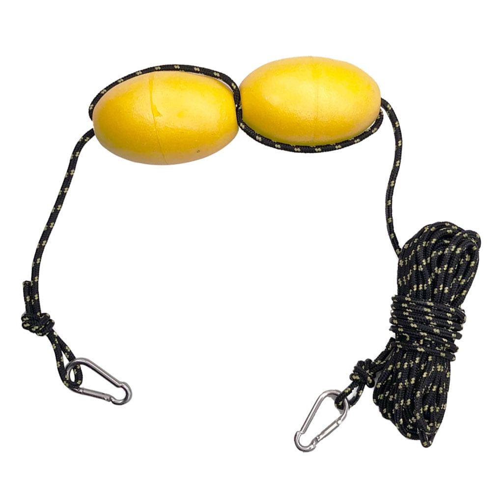 Canoe Kayak Anchor Float Rope Buoy Throw Line w/ Clip Rope Length 358