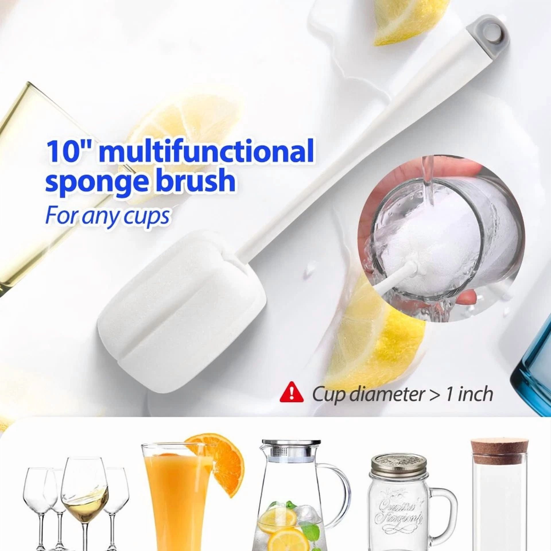 CRESTIN- Us Bottle Brush Tube Cleaning Set, Long Handle Bottle Cleaner For Washing Narrow