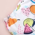 thumbnail image 6 of KPOPLK Summer Girls 2 Piece Outfits Toddler Girl Casual Clothing Set Children's Summer School Wear Comfortable Short Round-Neck Sets,Sizes 7-8 Years, 6 of 9