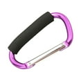 thumbnail image 2 of Eigraketly Gancho en forma de D, accesorios profesionales de bloqueo firme, herramienta de espeleología para exteriores, Clip de fijación, Escalada Violeta, 2 of 6